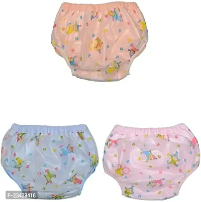 Kids PVC Baby Panty Jokers Diapers, Free Size (Multicolour) - Pack of 6-thumb2