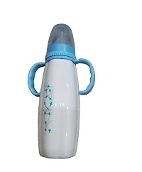 Feeding Bottle/Feeder with Premium Silicon Sleeves/Warmer Cover  Ultrasoft Flow Control Nipple ( 270ml-thumb2