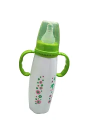 Feeding Bottle/Feeder with Premium Silicon Sleeves/Warmer Cover  Ultrasoft Flow Control Nipple ( 270ml-thumb2