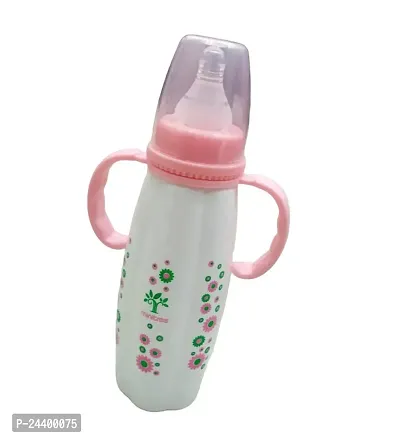 Feeding Bottle/Feeder with Premium Silicon Sleeves/Warmer Cover  Ultrasoft Flow Control Nipple ( 270ml