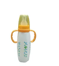 Feeding Bottle/Feeder with Premium Silicon Sleeves/Warmer Cover  Ultrasoft Flow Control Nipple ( 270ml-thumb4