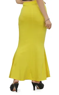 AGASTYA Women's Casual Pull On Solid Cotton Blend Adjustable Shapewere (FISCUT_TEX_Yellow _XL)-thumb3