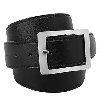 Stylish and Trendy Black PU Belt for Men's (Combo of 3)-thumb2