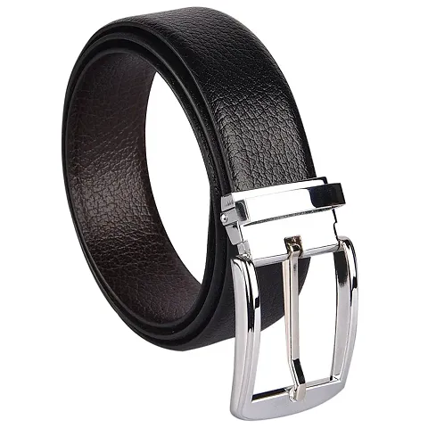 Imperior Reversible Turning Buckle PU Leather Belt For Men(Free Size)