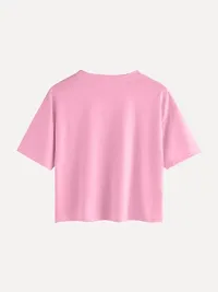 Casual Regular Sleeves Solid Women Pink Top-thumb1