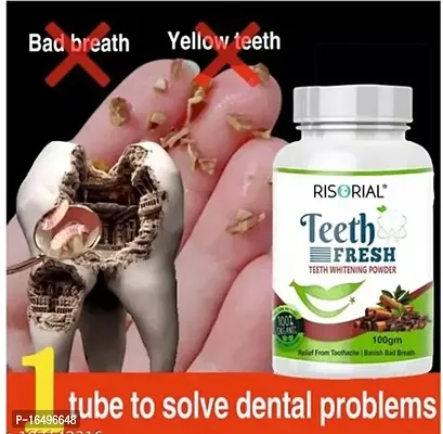 Teeth Powder For Teeth Whitening Powder 100gm Pack of 1