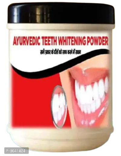 TEETH WHITENING POWDER 100% NATURAL RESULT.