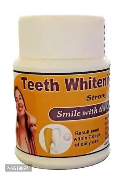 TEETH WHITENING POWDER 100% NATURAL RESULT