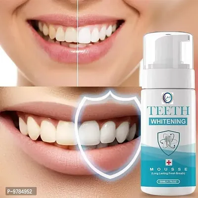 TEETH WHITENING FOAM 100% RESULT BLEEDING TEETH MOTH REPAIR REDUCE DENTAL BACTERIA