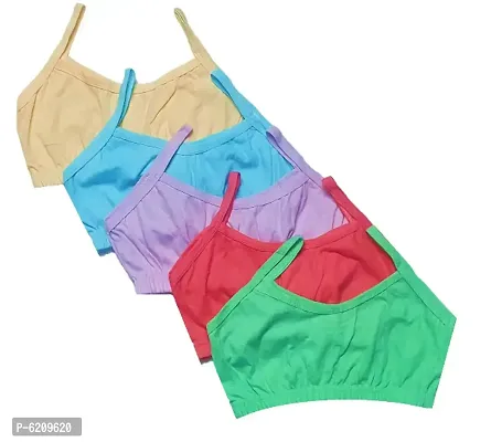 Buy DEENAGER Sports Bra For Girls (10-12 YEARS) LIGHT MULTICOLORED