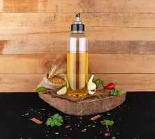 DREEMVIZION CREATION | Olive Oil Dispenser Bottles,Oil and Vinegar BPA-Free Food Grade Unbreakable Plastic Cooking Oil Cruet for Kitchen (500 ML, 2)-thumb2