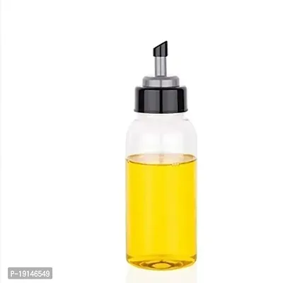 DREEMVIZION CREATION Olive Oil Dispenser Bottles,Oil and Vinegar BPA-Free Food Grade Unbreakable Plastic Cooking Oil Cruet for Kitchen (500 ML, 2)-thumb0