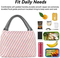 GOMAJO Lunch Bag Insulated Adult Lunch Box Insulated Lunch Bags for Women Men Lunch Cooler Tote Bag for Work School Picnic (Design-4)-thumb4