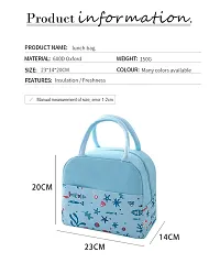 GOMAJO Lunch Bag Insulated Adult Lunch Box Insulated Lunch Bags for Women Men Lunch Cooler Tote Bag for Work School Picnic (Design-7)-thumb1