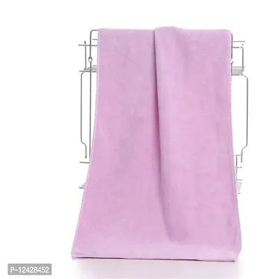 GOMAJO Microfiber Bath Towel for Men, Women, Kids Size-70x140 (Multi Colour)-thumb0