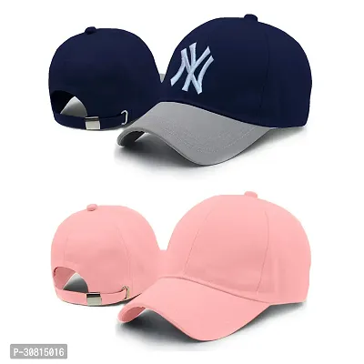 Stylish Sports Cap For Unisex Pack Of 2-thumb0