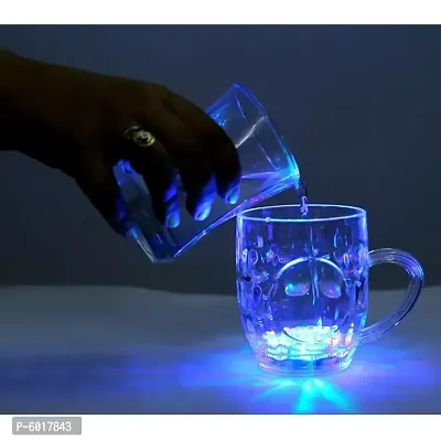 Color Changing Mug with 250ml Capacity for Beer, Coffee and Tea (1Pc) Transparent-thumb4