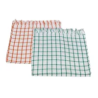 VEL TEXTILE Cotton Bath Towels 200 gsm Multicolor (75 x 150 cm) Set of 2 Pieces-thumb3
