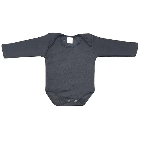 Kideezguild… Infant New-Born Girls Boys Winter Full Sleeve Thermal Romper Bodysuit Combo Set Pack 1