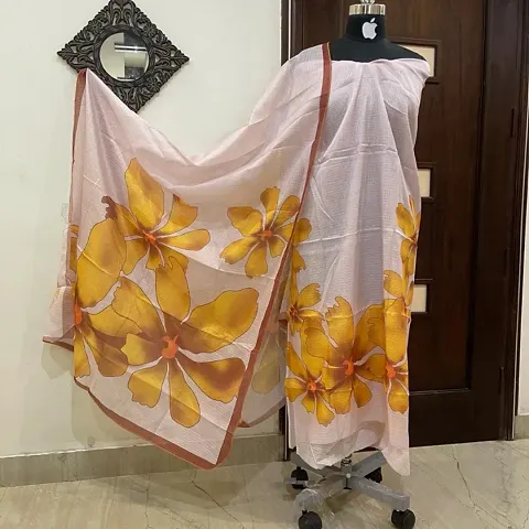 Net Cotton Kota Dori Dress Material