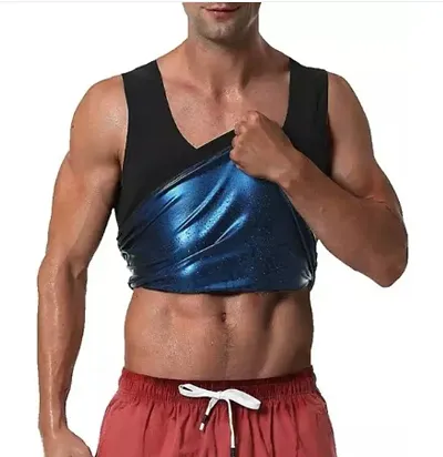 Stylish Nylon Spandex Sports Vest For Men