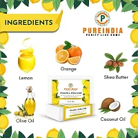 Pureindia Handmade Vitamin C Shea-Care Anti-Pigmentation Nourishing Bathing Soap- For Face And Body,(With Lemon  Orange) 75gm each(Pack of 5) All Skin Type-thumb3