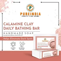 Pureindia Handmade Calamine Clay Beauty Bathing Bar For Daily Bathing-thumb2