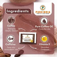 PureIndia Handmade Coffee Daily Bathing Bar| for Reduces Tanning  Pigmentation,Dark Spots-Minimizes Open Pores-Removes Impurities, 100-gm Pack of -3-thumb4