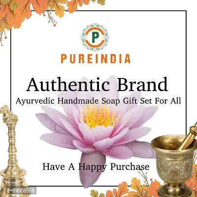 PUREINDIA- A Thousand Roses Gift Set| Rose Handmade soaps|Gift set for all Occasions| Natural Ingredient, No Parabens|Ideal gifting for all Occasion - The Rose Story | Set Of 4 | 100gm Each-thumb3