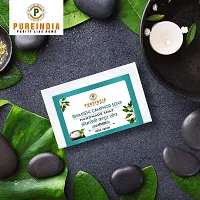 Pureindia Handmade Bhimseni Camphor Soap | All Day freshness | Made With Original Bhimseni Camphor | set Of 5-100gm Each-thumb4