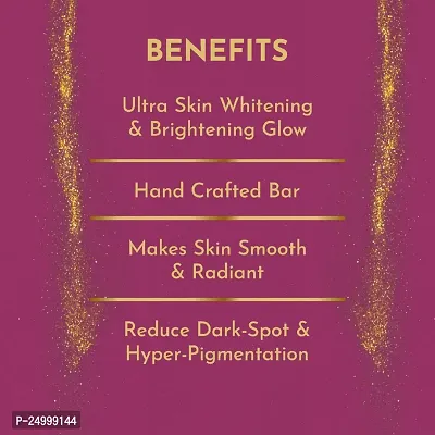 Pureindia Handmade Gold Facial Bar |For Golden Glow On Face-|Ayurvedic | 100gm | All Skin Type. Pack Of 1,For,for Luminous and Radiant Complexion |Machine can not Make It|-thumb5