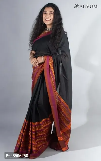 Stylish Handloom Begampuri Saree With BP