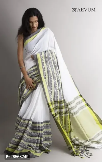 Stylish Handloom Begampuri Saree With BP-thumb0