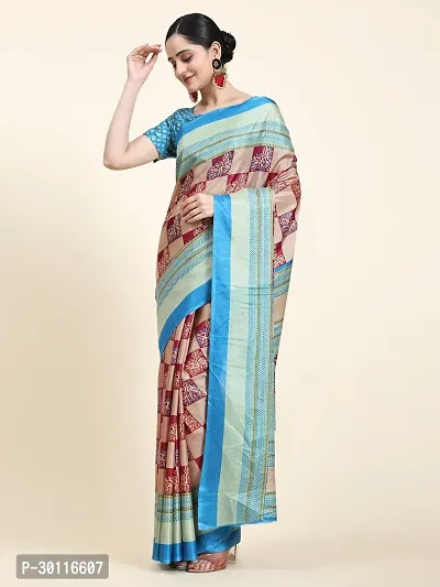 Beautiful Chiffon Woven Design Sarees With Blouse Piece