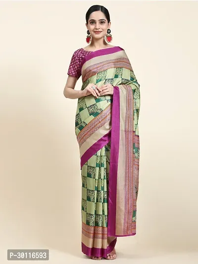 Beautiful Chiffon Woven Design Sarees With Blouse Piece