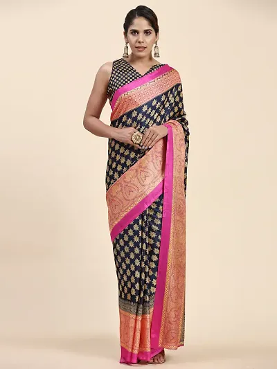 Hot Selling Chiffon Saree with Blouse piece 