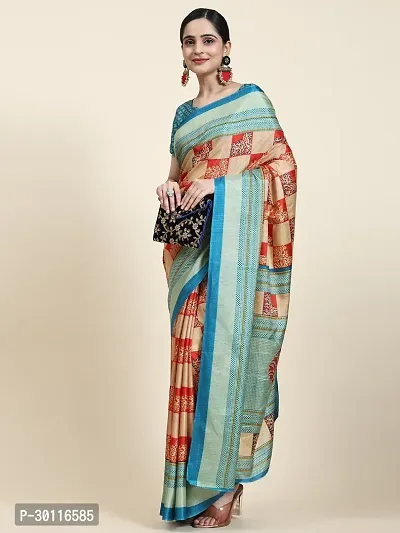 Beautiful Chiffon Woven Design Sarees With Blouse Piece