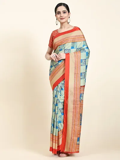 Hot Selling Chiffon Saree with Blouse piece 