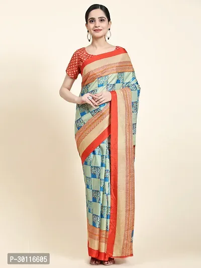 Beautiful Chiffon Woven Design Sarees With Blouse Piece