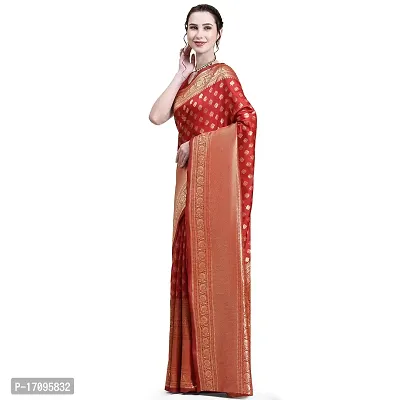 Classic Saree with Blouse piece For Women-thumb4