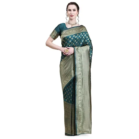 New In Crepe Saree with Blouse piece 