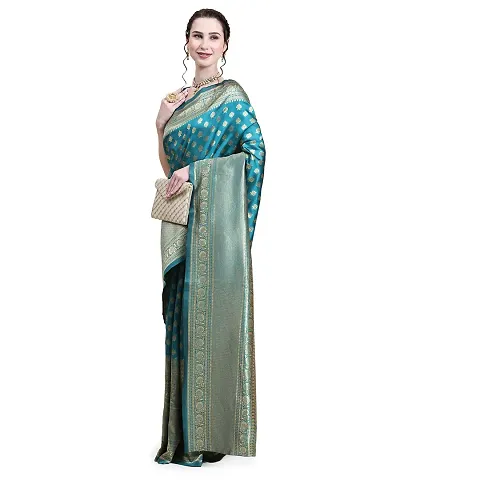 New In Crepe Saree with Blouse piece 