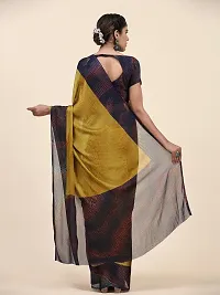 Fancy Georgette Saree with Blouse Piece for Women-thumb3