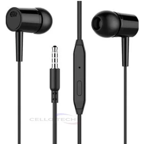 Earphone With Mic Remote Control Wired Headsets