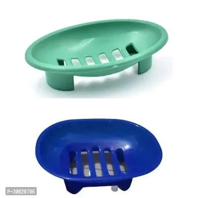 2 Pcs Plastic Soap Case Holder Container Box Home Outdoor Hiking Camping Travel-thumb0