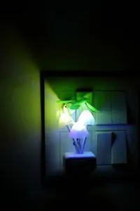 Mushroom Lamp Automatic Smart Sensor Light Multi-Color Changing Best Night Avatar LED Bulbs with Plug | Sleep Light | Home Decor Night Lamp Night Lamp-thumb3