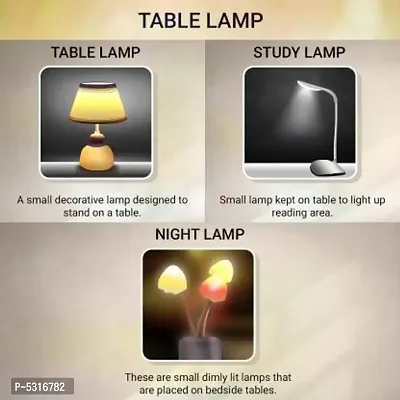 Mushroom Lamp Automatic Smart Sensor Light Multi-Color Changing Best Night Avatar LED Bulbs with Plug | Sleep Light | Home Decor Night Lamp Night Lamp-thumb5
