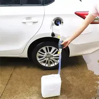 Manual Car Bike Fuel Transfer Pump | Liquid Pipe Siphon Tool for Petrol Diesel, Water, Fish Tank, Oil Liquid Water Fish Tank-thumb1