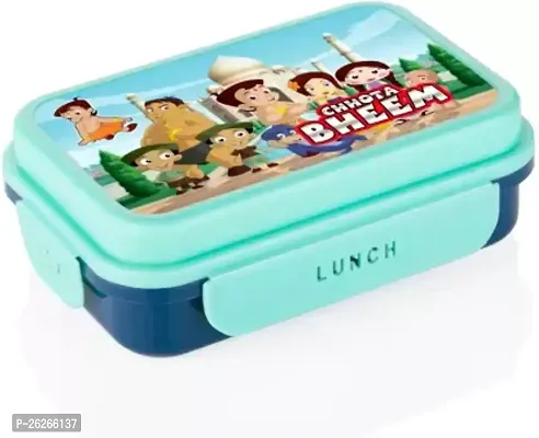 Classic Kids Chhota Bheem Lunch Box 3 Compartment Insulated Lunch Box Plastic