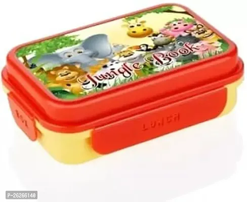 Classic Marketing Jungle Book Cartoon Lunch Box For Kids-thumb0